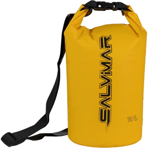 SALVIMAR Dry Bag 5 l - 10 l - 20 l, Gelb, 10lt, wasserdichte Sporttasche SALVIMAR Dry Bag 5 l - 10 l - 20 l, Gelb, 10lt, wasserdichte Sporttasche von SALVIMAR