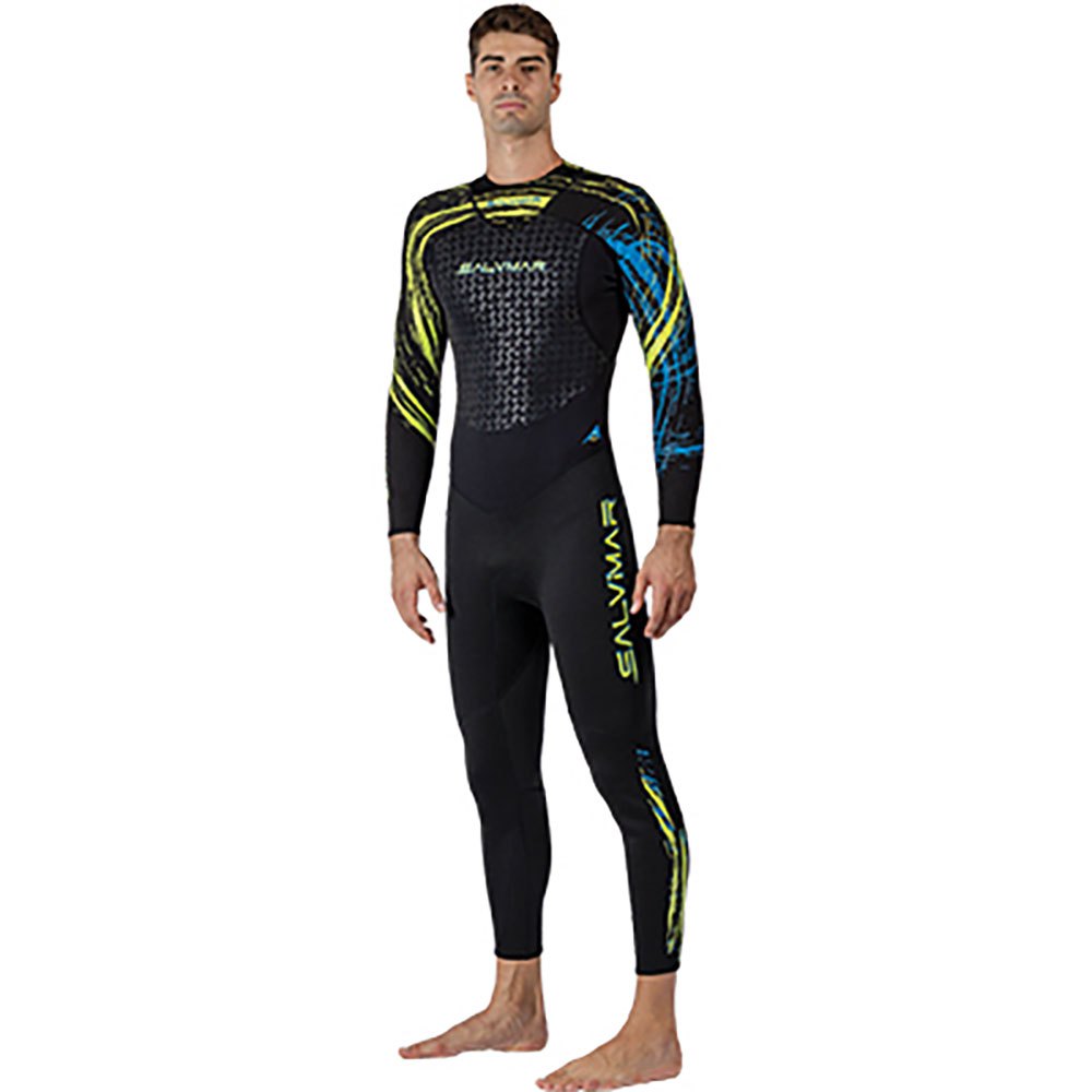 Salvimar Flash 1.5 Mm Wetsuit 1.5 Mm Schwarz 2XL von Salvimar