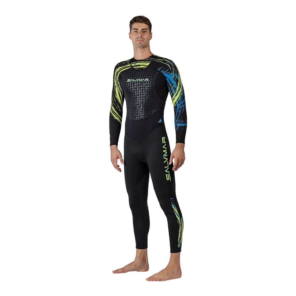 Salvimar Flash 1.5 Mm Wetsuit 1.5 Mm Schwarz S von Salvimar