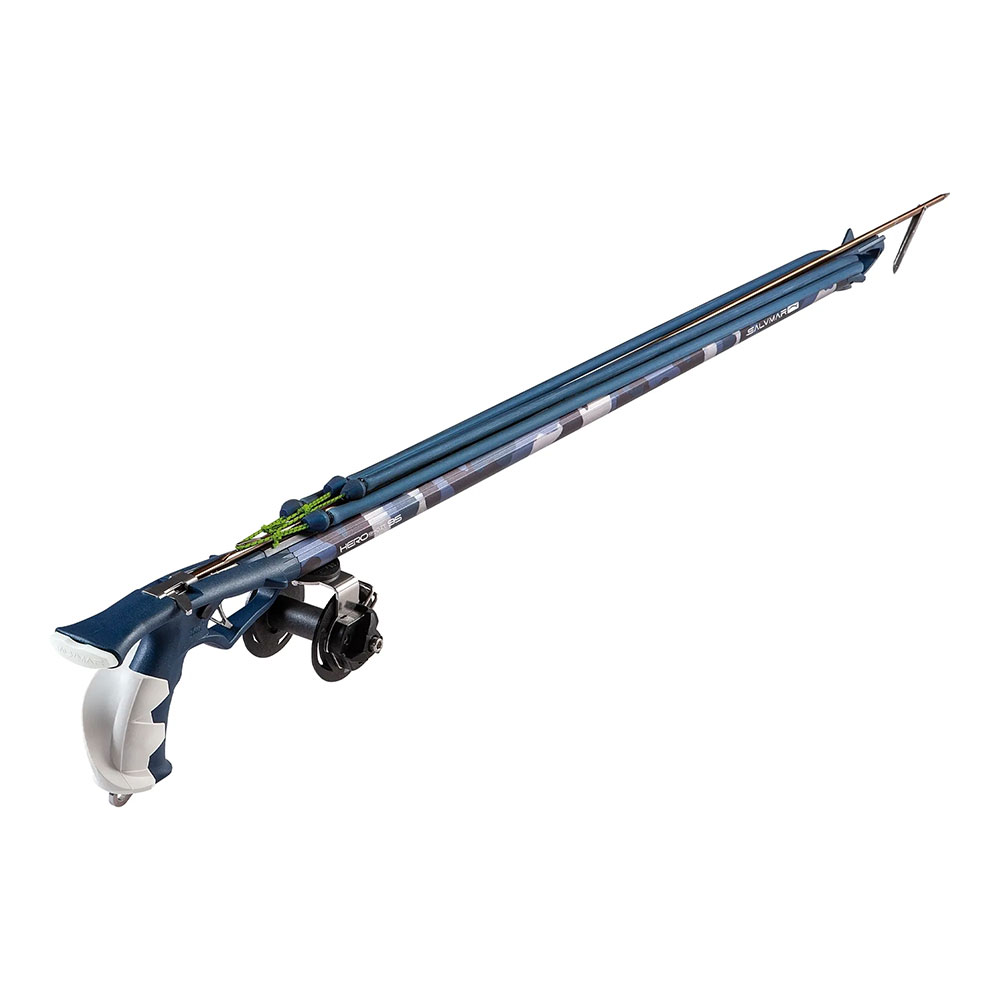 Salvimar Hero Storm Sling Spearfishing Gun With Reel Blau 105 cm von Salvimar