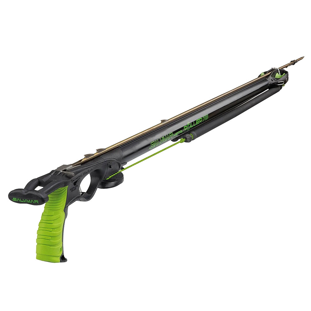 Salvimar Metal Roller Sling Spearfishing Gun Grün,Schwarz 105 cm von Salvimar