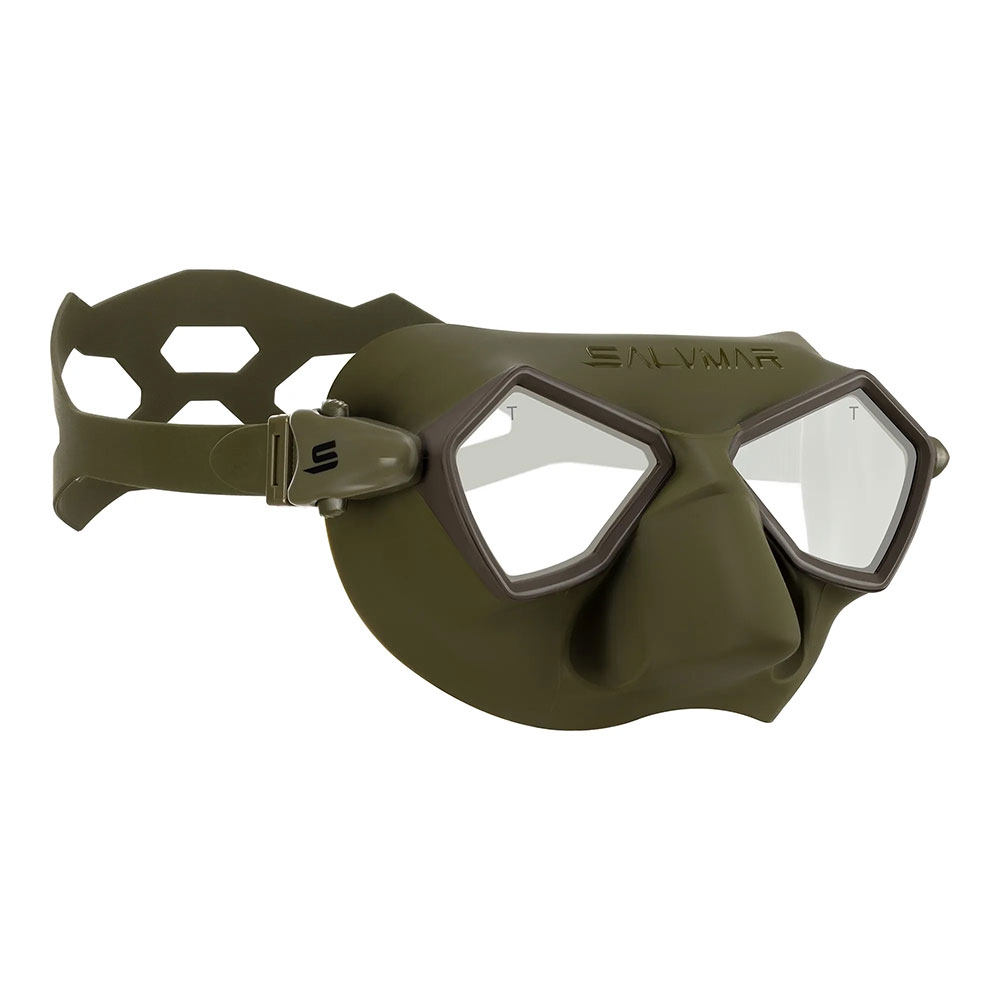 Salvimar Mimic Spearfishing Mask Grün von Salvimar