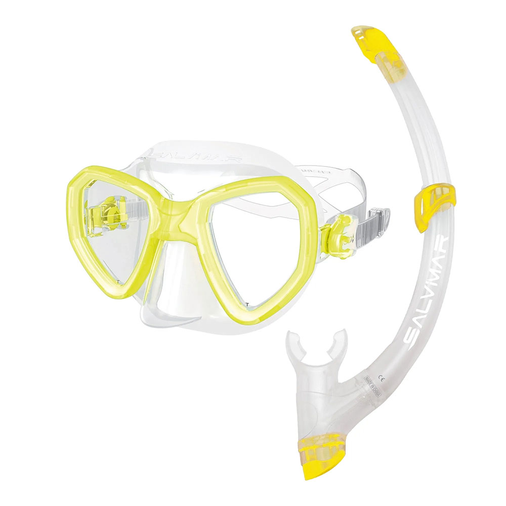 Salvimar Snorkeling Kit Morpheus Snorkeling Set Gelb von Salvimar