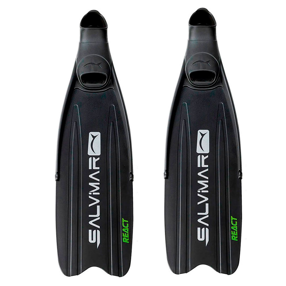 Salvimar React Spearfishing Fins Schwarz EU 38-39 von Salvimar