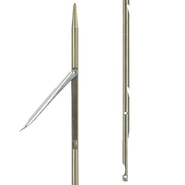 Salvimar Single Flopper Inox 17-4ph 6.5 Mm Tahitiana Tacche Spearshaft Golden 1100 mm von Salvimar