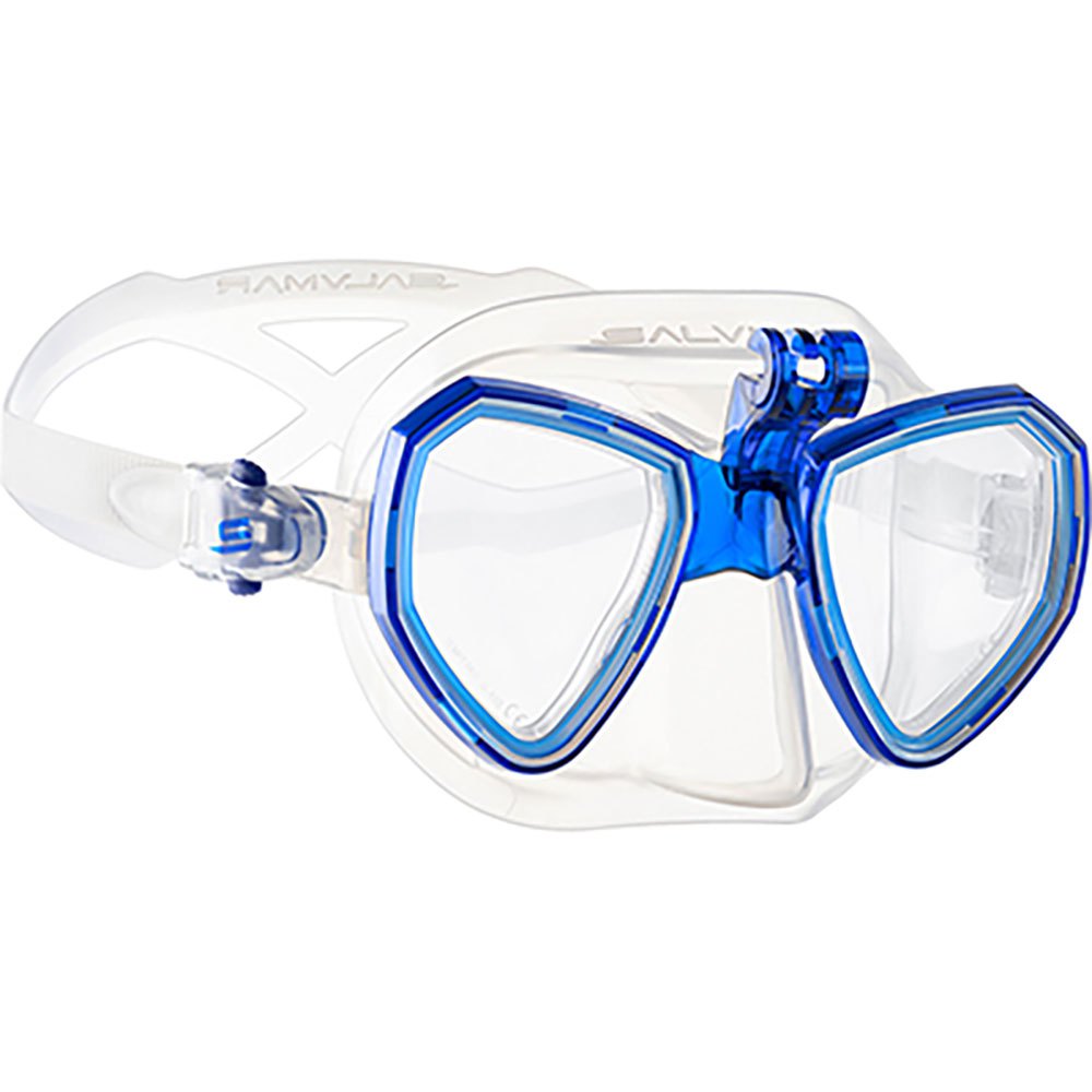Salvimar Trinity Diving Mask Durchsichtig,Blau von Salvimar