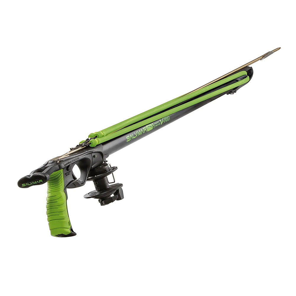 Salvimar V Pro Sling Spearfishing Gun With Reel Grün,Schwarz 105 cm von Salvimar