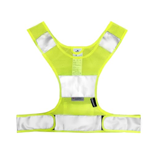 Salzmann Reflektierende Laufweste - Atmungsaktive Sportweste aus Mesh-Gewebe - Hergestellt mit 3M Scotchlite Salzmann Reflektierende Laufweste - Atmungsaktive Sportweste aus Mesh-Gewebe - Hergestellt mit 3M Scotchlite von Salzmann