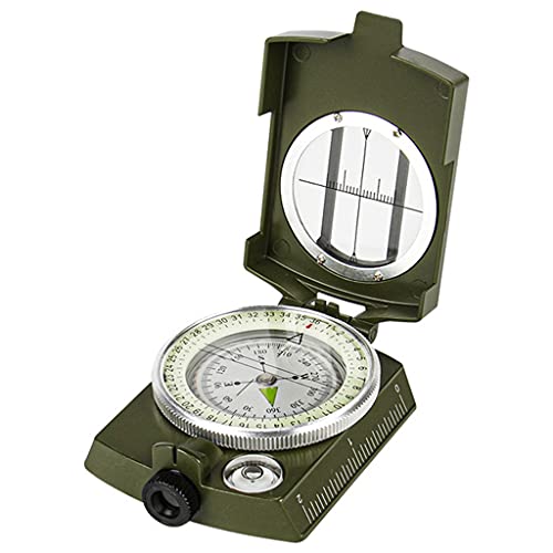 Professionelle Militär Armee Metall Sichtung Kompass Clinometer Camping Outdoor Werkzeuge Multifunktions Kompass von Samnuerly