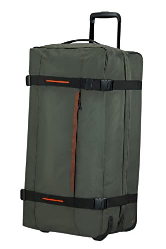 American Tourister Urban Track, Reisetasche mit 2 Rollen, 68 cm, 84 L, Grün (Dark Khaki) von American Tourister