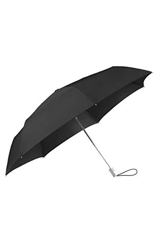 Samsonite Alu Drop S - 3 Section Auto Open Close Slim Regenschirm, 26 cm, Black Samsonite Alu Drop S - 3 Section Auto Open Close Slim Regenschirm, 26 cm, Black von Samsonite