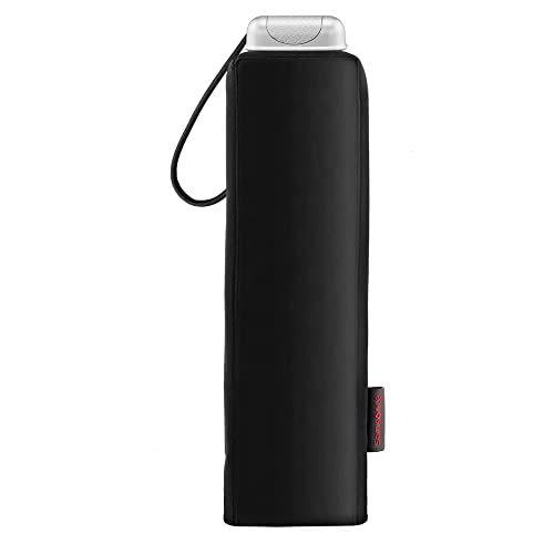 Samsonite Alu Drop S - 3 Section Manual Mini Flat Regenschirm, 23 cm, Black Samsonite Alu Drop S - 3 Section Manual Mini Flat Regenschirm, 23 cm, Black von Samsonite