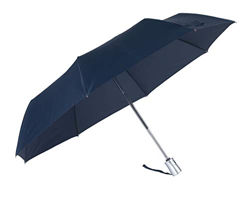 SAMSONITE Rain Pro 3 Section Auto Open Close Regenschirm 28,5 cm, Blue von Samsonite