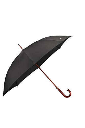 Samsonite Wood Classic S — Herren-Regenschirm mit automatischem Öffnen, 98 cm, Schwarz Samsonite Wood Classic S — Herren-Regenschirm mit automatischem Öffnen, 98 cm, Schwarz von Samsonite