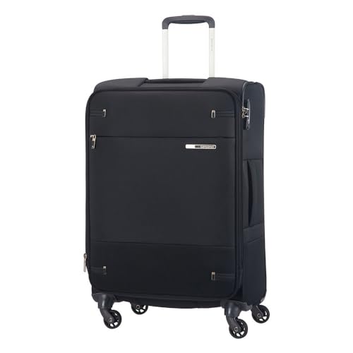 Samsonite Base Boost - Spinner M Erweiterbar Koffer, 66 cm, 67,5/73,5 L, Schwarz (Black) von Samsonite