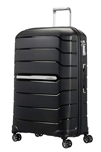 Samsonite Flux - Spinner L Erweiterbar Koffer, 75 cm, 111 L, Schwarz (Black) von Samsonite