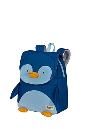 Samsonite Happy Sammies Eco - Kinderrucksack S+, 33 cm, 11 L, Blau (Penguin Peter) von Samsonite