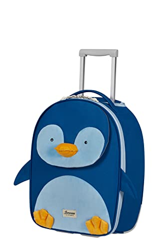 Samsonite Happy Sammies Eco - Upright XS Children's Luggage, 45 cm, 22.5 L, Blue (Penguin Peter) von Samsonite