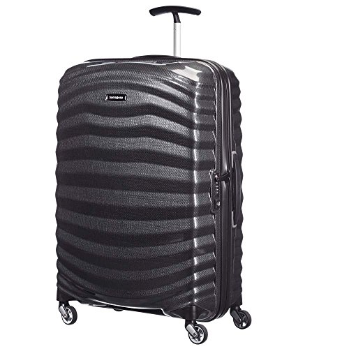 Samsonite Lite-Shock - Spinner M Koffer, 69 cm, 73 L, 4 Rollen , Schwarz (Black) von Samsonite