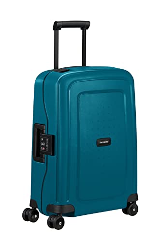 Samsonite S'Cure - Spinner S, Handgepäck, 55 cm, 34 L, Blau (Petrol Blue) von Samsonite