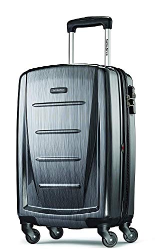 Samsonite Winfield 2 Hartschalengepäck für Erwachsene, Unisex, mit Spinnrollen, Dunkelgrau, Carry-On 20-Inch, Winfield 2 Hartschalengepäck mit Spinnrollen Samsonite Winfield 2 Hartschalengepäck für Erwachsene, Unisex, mit Spinnrollen, Dunkelgrau, Carry-On 20-Inch, Winfield 2 Hartschalengepäck mit Spinnrollen von Samsonite