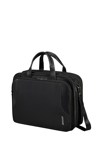 Samsonite XBR 2.0 - Aktentasche 15.6 Zoll erweiterbar mit 3 Fächer, 40.5 cm, 20/28 L, Schwarz (Black) von Samsonite