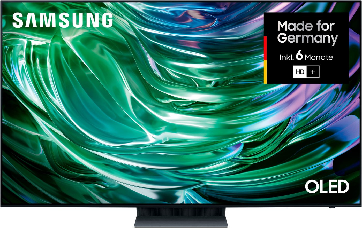 Samsung GQ55S90DAE OLED-Fernseher (138 cm/55 Zoll, 4K Ultra HD, Smart-TV, Neural Quantum 4K AI Gen2 Prozessor, Gaming Hub, bis zu 144Hz) von Samsung