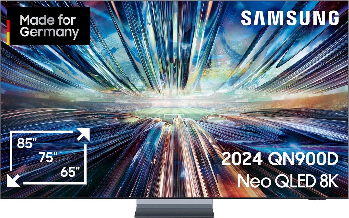 Samsung GQ75QN900CT LED-Fernseher (189 cm/75 Zoll, 8K, Smart-TV, Neo Quantum HDR 8K Pro, Neural Quantum Prozessor 8K, Gaming Hub) von Samsung