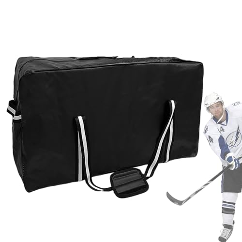 Samuliy Hockey-Ausrüstungstasche, Eishockey-Ausrüstung, Organizer, Tragetasche, multifunktionale Reisetasche für Ausrüstung, tragbare Hockey-Reisetasche für Reisen, Camping, Wandern von Samuliy