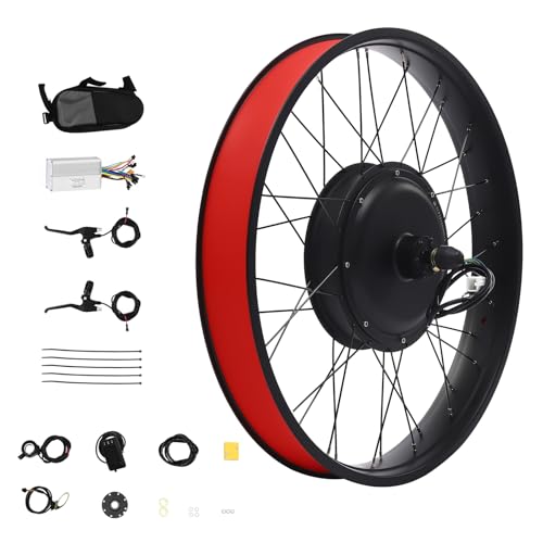 SanBouSi 20 Zoll Fat-Bike Fatbike Umbausatz E-Bike Bürstenloser Vorderrad Motor Kit mit LCD Display Scheibenbremse 48V 1000W SanBouSi 20 Zoll Fat-Bike Fatbike Umbausatz E-Bike Bürstenloser Vorderrad Motor Kit mit LCD Display Scheibenbremse 48V 1000W von SanBouSi