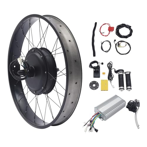 SanBouSi Fat-Bike Fatbike Umbausatz 26Zoll E-Bike Bürstenloser Hinterrad Motor Kit mit LCD Display 48V 1500W SanBouSi Fat-Bike Fatbike Umbausatz 26Zoll E-Bike Bürstenloser Hinterrad Motor Kit mit LCD Display 48V 1500W von SanBouSi