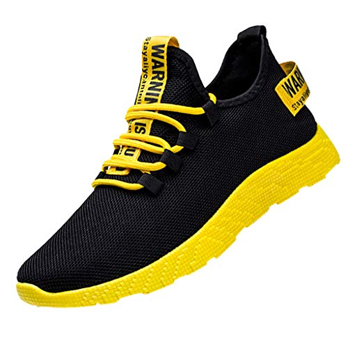 Atmungsaktive Schuhe Herren, Laufschuhe Herren Atmungsaktiv Weite Turnschuhe - Freizeitschuhe Hallenschuhe Bequeme Fitnessschuhe Fitness Men Gummisohlen Leichte Und Für Gehen von Sanaryun