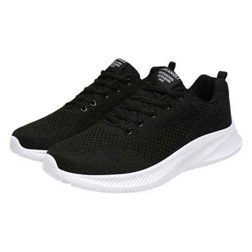 Freizeitschuhe Herren, Laufschuhe Herren Atmungsaktiv Bequeme Sportschuhe - Wanderschuhe Hallenschuhe rutschfeste Weite Turnschuhe Leichtgewichts Tennisschuhe Männer Outdoor Fitnessschuhe von Sanaryun