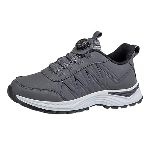 Hallenturnschuhe Herren, Laufschuhe Herren rutschfeste Bequeme Sneaker - Schlüpfen Joggingschuhe Leicht Wanderschuhe Outdoor Slip on Straßenlaufschuhe Leichte Weich rutschfest Fitnessschuhe von Sanaryun