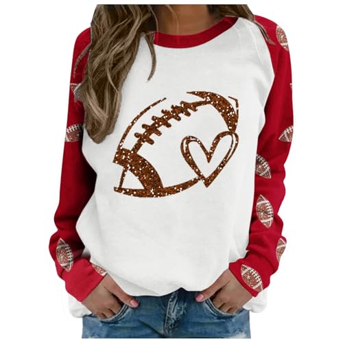 Klamotten Teenager Mädchen, Pullover Damen Ohne Kapuze Sweatshirt - Sweater Y2k Streetwear Aufdruck Shirt Oversize Langarmshirt Print Casual Pulli Teenager Mädchen Oberteile Tops Oberteil von Sanaryun