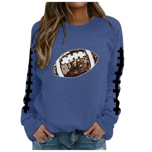 Pulli Teenager Mädchen, Sweatshirt Damen Oversize Pullover - Sweater Casual Langarmshirt Teenager Mädchen Shirt Große Größen Y2k Streetwear Pulli Übergroße Vintage Oversized Rundhals Oberteil von Sanaryun