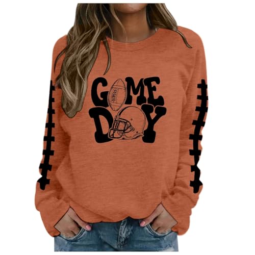 Pullover Teenager Mädchen, Sweatshirt Damen Ohne Kapuze Pullover - Langarmshirt Print Tops Y2k Streetwear Shirt Vintage Aufdruck Oversize Pulli Teenager Mädchen Casual Oberteile Oberteil von Sanaryun