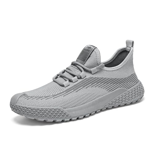 Slip On Sneaker Herren, Laufschuhe Herren rutschfeste Atmungsaktiv Turnschuhe - Weite Hallenschuhe Outdoor Leicht Freizeit Slip on Wanderschuhe Sportschuhe Fitness Walkingschuhe von Sanaryun