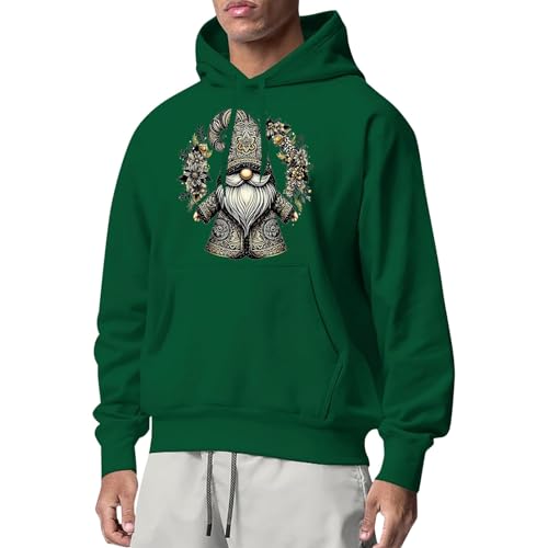 Weihnachts Hoodie Damen Herren Wichtel Kostüm Ugly Lustige Kapuze Langarm Christmas Warme Weihnachtspullover Sweatshirt Große Größen Weihnachts Sweater Paare Weihnachts Kostüm Familie Set von Sanaryun