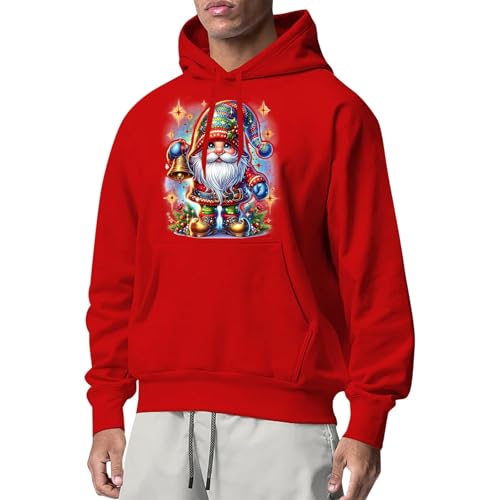 Weihnachts Hoodie Damen Herren Wichtel Lustige Kostüm Ugly Christmas Warme Kapuze Langarm Familie Weihnachtspullover Sweatshirt Große Größen Weihnachts Sweater Paare Weihnachts Kostüm von Sanaryun