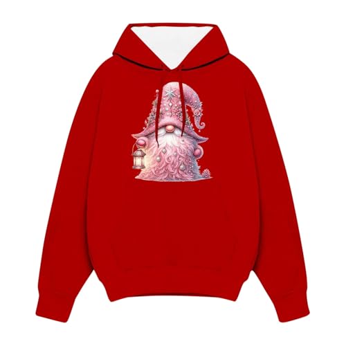 Weihnachts Hoodie Damen Herren Wichtel Lustige Kostüm Ugly Christmas Warme Kapuze Langarm Weihnachtspullover Sweatshirt Familie Set Große Größen Weihnachts Sweater Paare Weihnachts Kostüm von Sanaryun