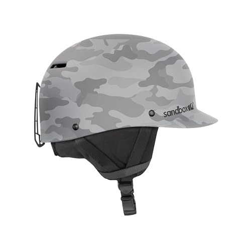 Sandbox Unisex Classic 2.0 Snow Ski- und Snowboardhelm, Grey Camo BOA, Größe S von Sandbox