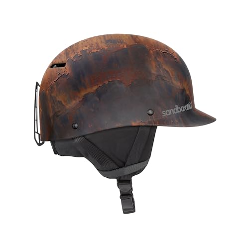 Sandbox Unisex Classic 2.0 Snow Ski- und Snowboardhelm, Rust BOA, Größe L von Sandbox