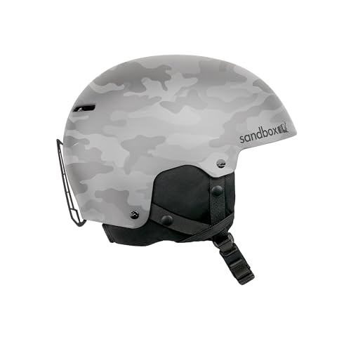 Sandbox Unisex Icon Snow Ski- und Snowboardhelm, Grey Camo BOA, Größe L von Sandbox