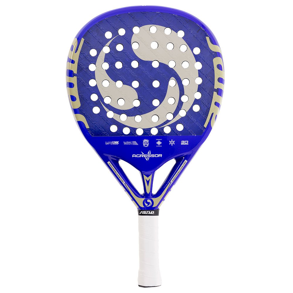 Sane Padel Aggressor Vi Padel Racket Blau Sane Padel Aggressor Vi Padel Racket Blau von Sane Padel