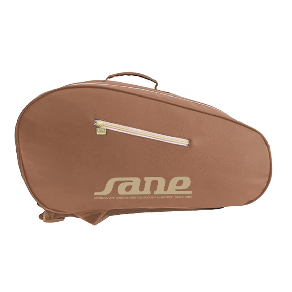 Sane Padel Pro Leather Padel Racket Bag Braun von Sane Padel