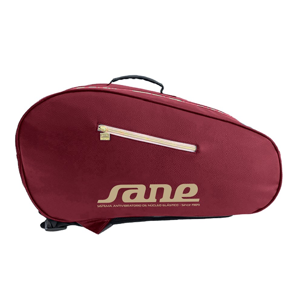 Sane Padel Pro Leather Padel Racket Bag Rot von Sane Padel