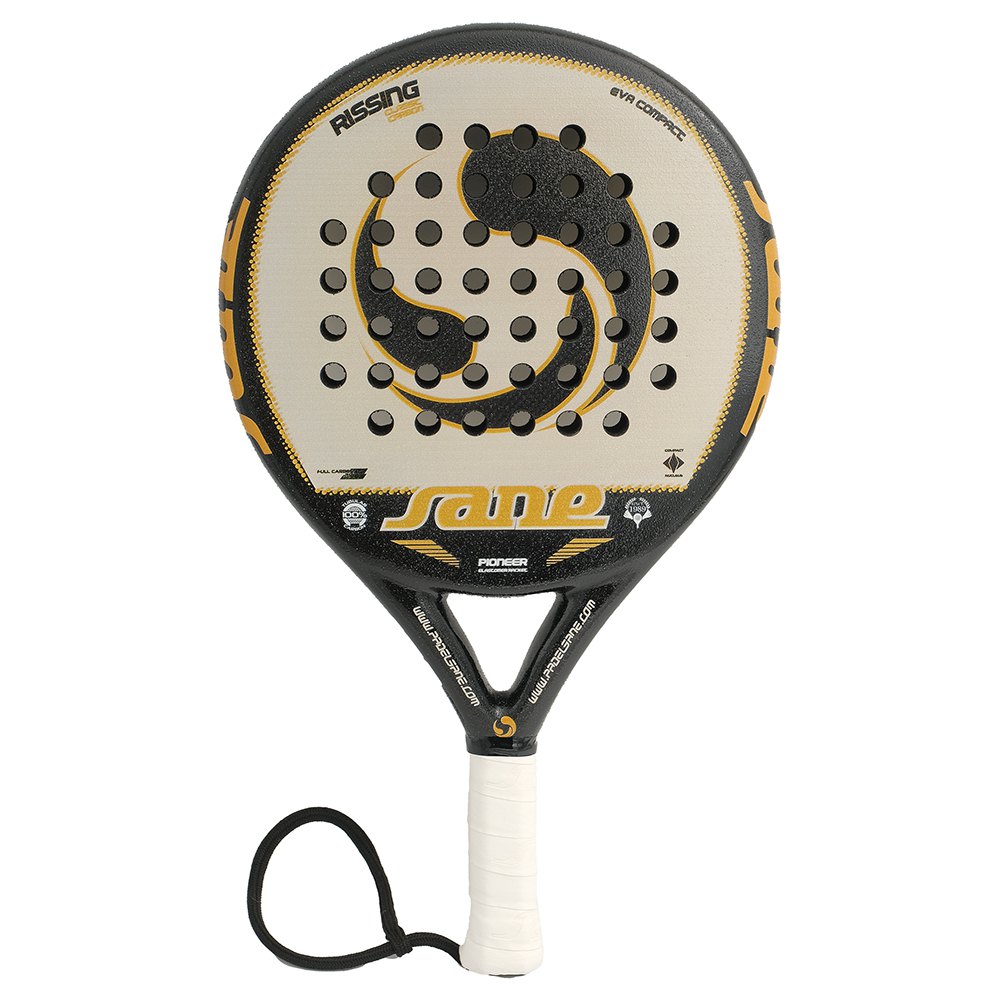 Sane Padel Rissing Classic Carbon Compact Padel Racket Golden von Sane Padel