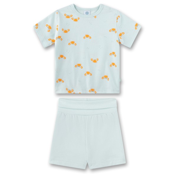Sanetta - Baby Boy Modern Mainstream Pyjama Short - Alltagsunterwäsche Gr 74 grau von Sanetta