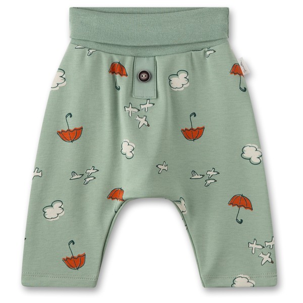 Sanetta - Baby Boy's Trouser Pure Interlock - Freizeithose Gr 62;68;74;80;86 grün von Sanetta